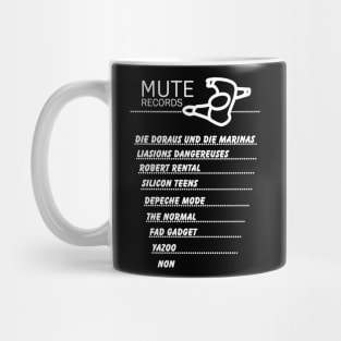 Mute Records Bands Mug